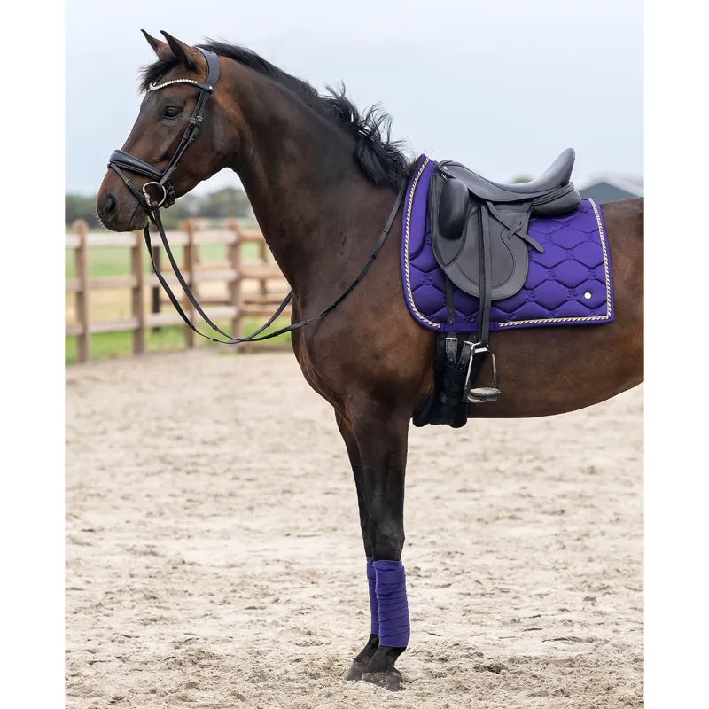 PS Of Sweden Signature Dressage Saddle Pad - Lilac-3